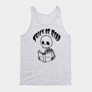 Trick or Read Tank Top